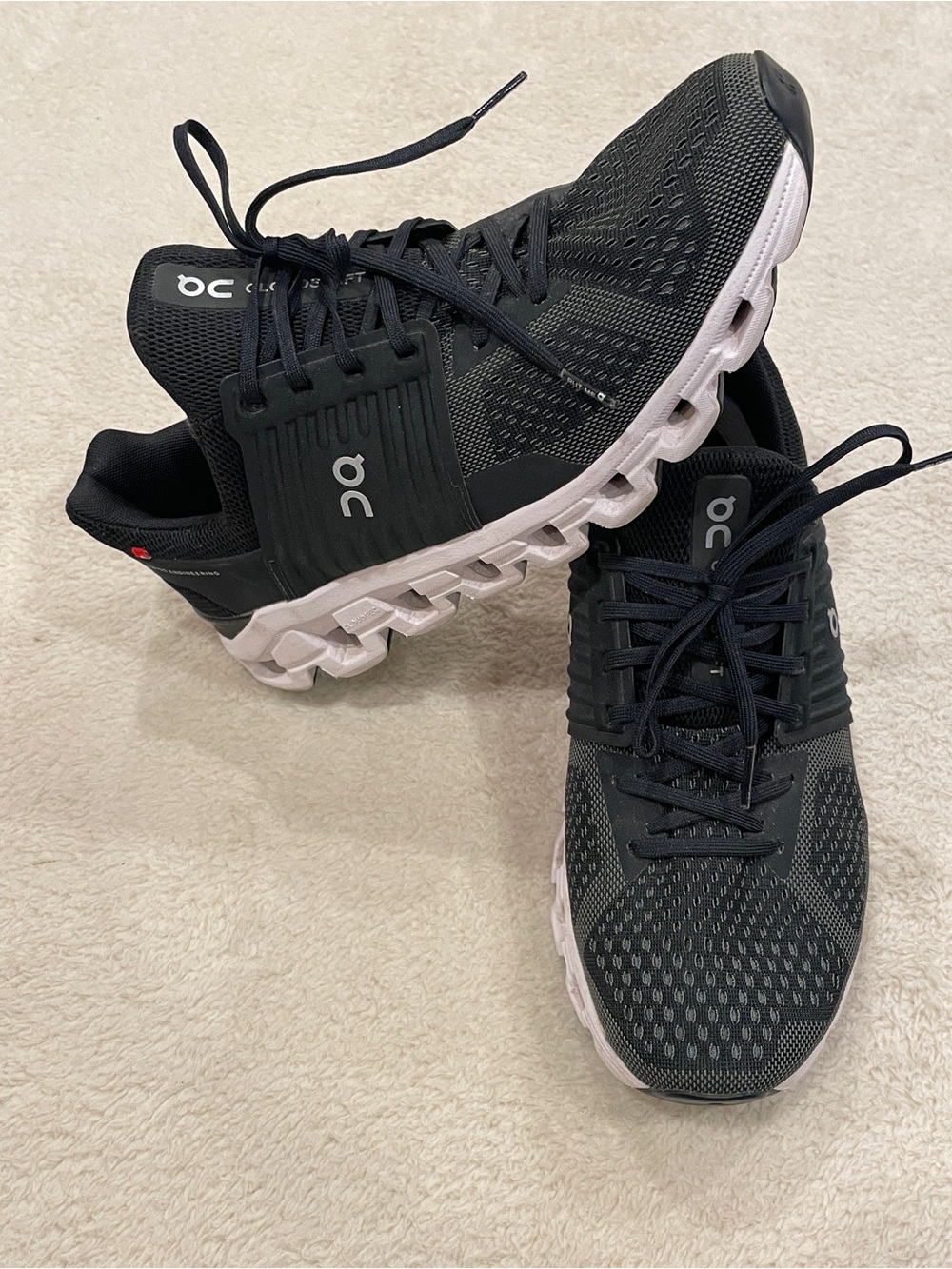 On Running Cloudswift Black Rock Men's Size 9.5 Running Shoes Sneakers 41.99585